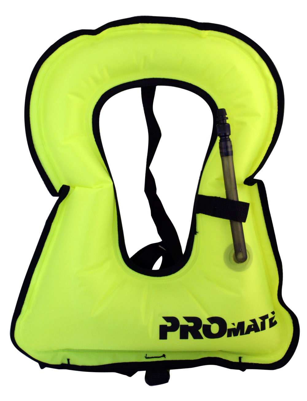 Promate Snorkel Vest Adult Large 150-240 Lb Yellow Snorkeling Life Safety Jacket