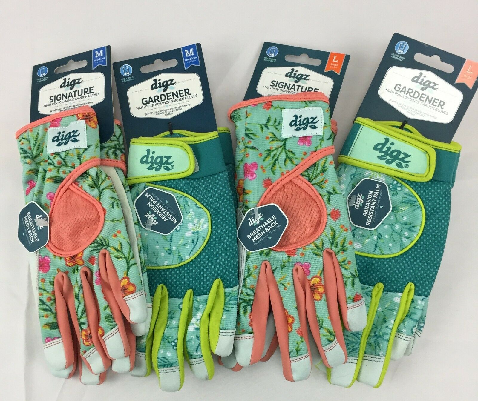 Digz Women’s Assorted Garden Gloves