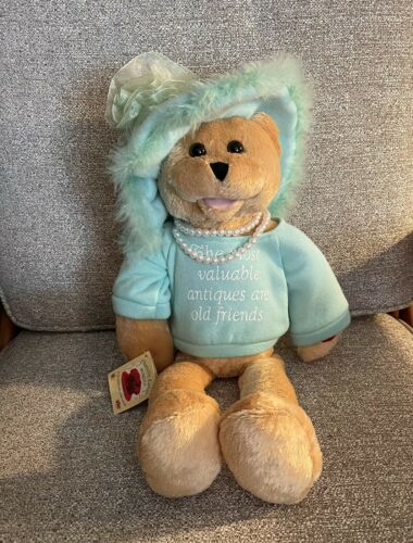 Chantilly Lane Musicals Teddy Bear Mom Pearls Sings That’s What Friends Are For