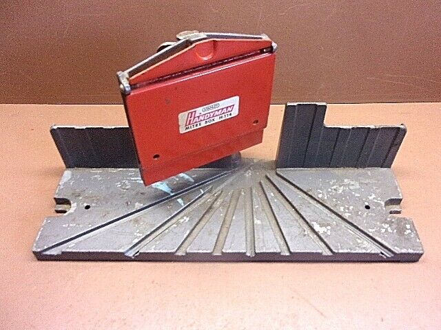 Early Stanley Handyman No. H-114 Mitre Box In Good Condition No Mitre Saw Clean