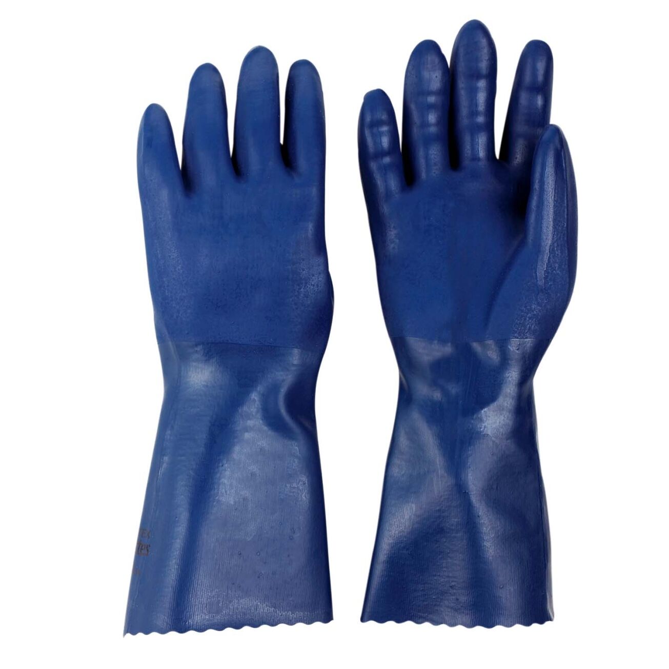 Spontex Bluettes Gloves - 4 Sizes - Cleaning Gardening Dishes Rubber Heavy Duty