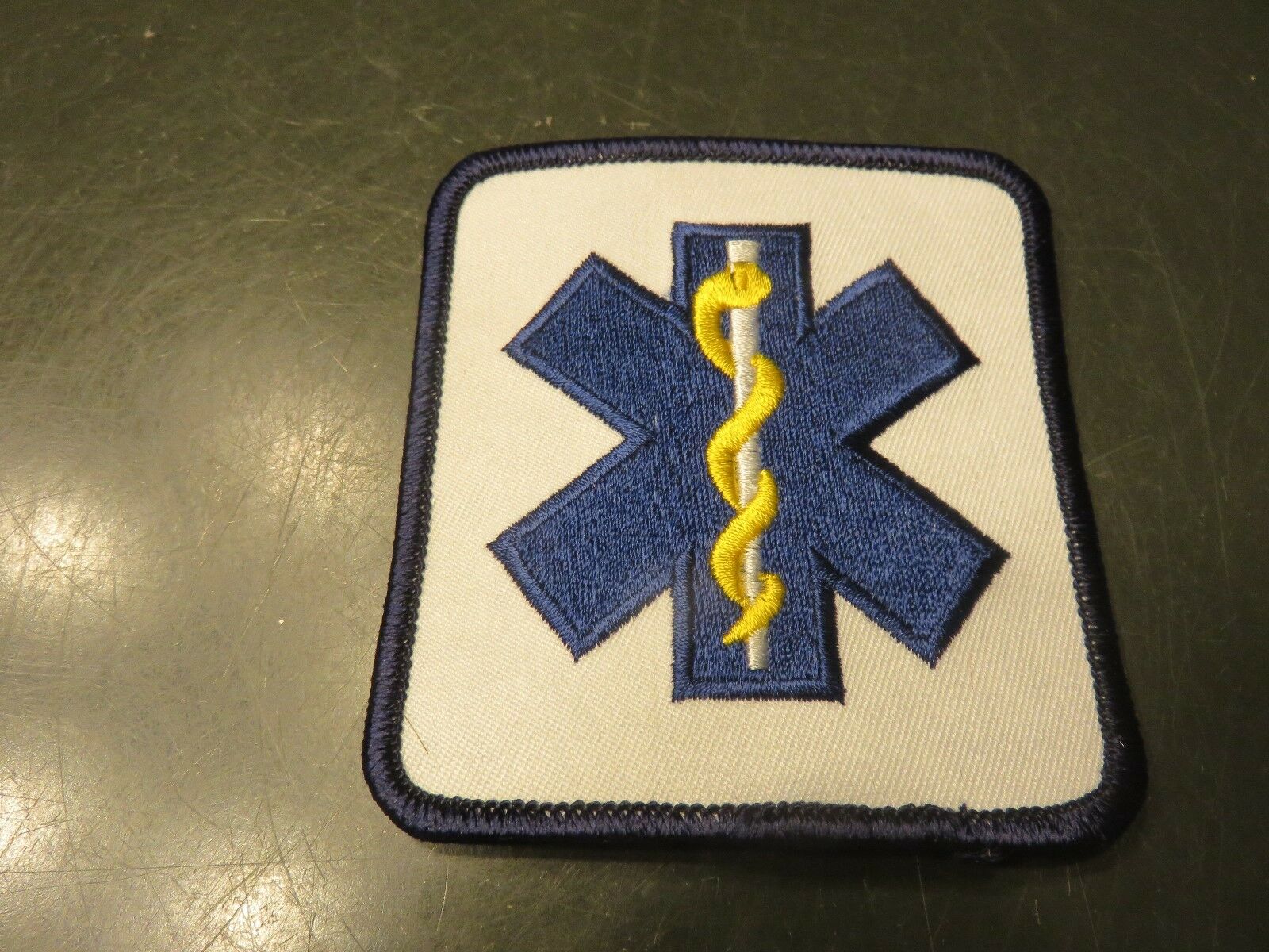 Ems - Emergency Medical First Responder Patch - Emt Technician - Star Of Life