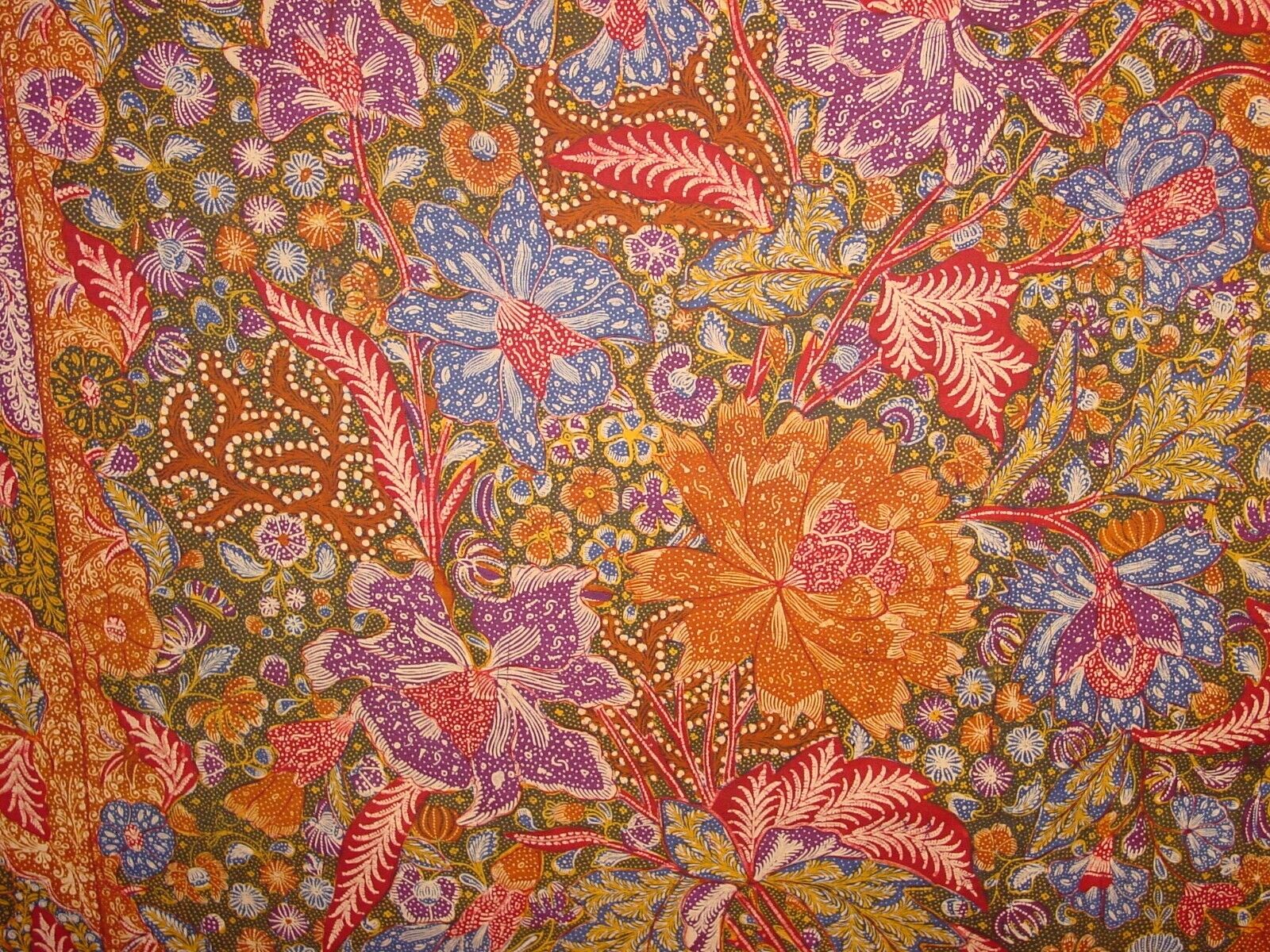 Wonderful  Very Fine, S. Antique Batik   Sarong  Tiga- Negeri  Indonesia **hg***