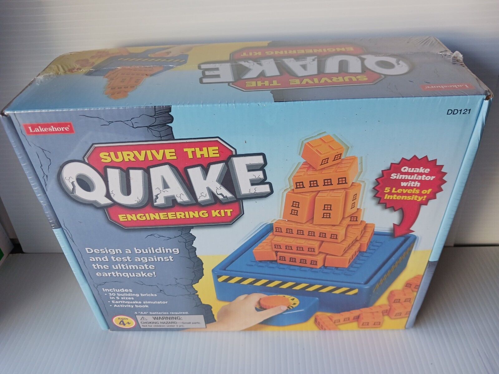 Brand New Sealed Lakeshore Survive The Quake Engineering Game For Kids Stem