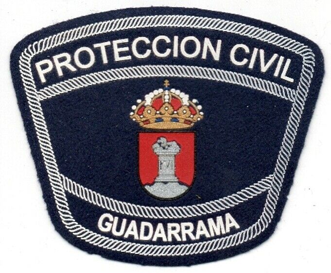 Spain Civil Defense Guadarrama Fire Rescue Patch
