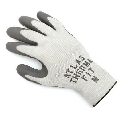 12 Pairs Atlas Showa Fit 451-300i Thermal Fit Rubber Coated Work Glove Durable